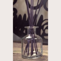 Sklenená alchymistická fľaška, číra, na difuzér, 140 ml