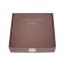 Luxusná darčeková krabička, zaklapávacia, hnedá, 1 ks - Druh: + prírodná výplň