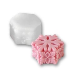 Silikónová forma na sviečku – snehová vločka