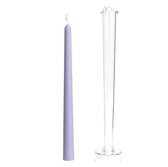 Polykarbonátová forma na tenkú sviečku – kónická 22 x 255 mm