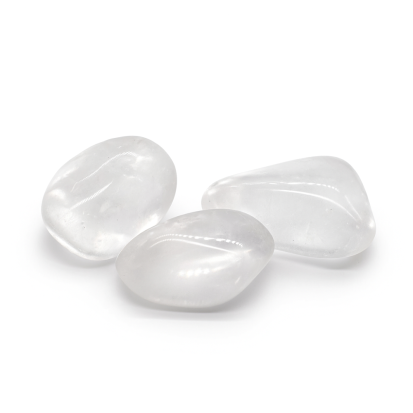 Horský krištáľ – kameň do sviečok a dekorácií, 3 ks | ČISTOTA & POZITÍVNA ENERGIA