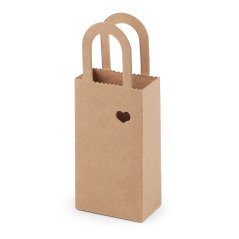 Darčeková krabičková taštička, natural, 1 ks