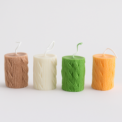 Prírodná sviečka PLETENÝ VALEC