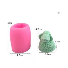 Silikónová forma na sviečku – malá ovečka