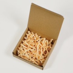 Darčeková krabička malá, otváracia, natural, 1 ks