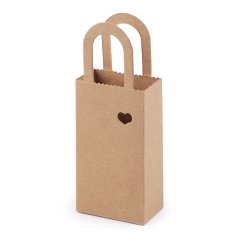 Darčeková krabičková taštička, natural, 1 ks