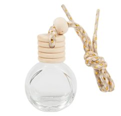 Sklenená závesná difúzna fľaštička, 10 ml
