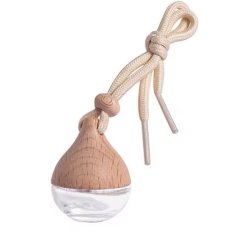 Sklenená závesná difúzna fľaštička - kvapka, 6 ml