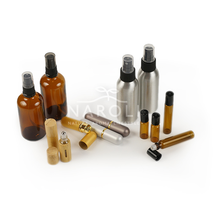 Nádoby a fľaštičky na aróma zmesi - Varianty na výber