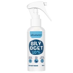 Biely ocot 10 %, s rozprašovačom, Allnature, 500 ml