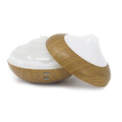 Elektrický aróma difuzér Mini Wood, s meniacimi farbami