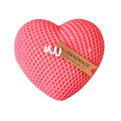 Silikónová forma na sviečku – mriežkované srdiečko