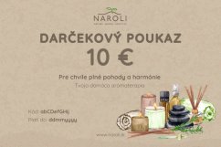 Darčekový poukaz v hodnote 10 EUR