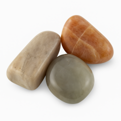 Mesačný kameň – kameň do sviečok a dekorácií, 3 ks | INTUÍCIA & JEMNOSŤ