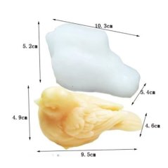 Silikónová forma na sviečku – vtáčik