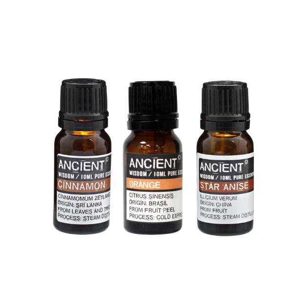 Esenciálne oleje VIANOČNÉ III. - darčeková sada