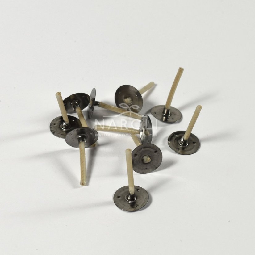 Knôty EKO 25 mm, s podstavcom, na čajové sviečky, 10 ks - Rozmer: na čajové sviečky do pr. 40 mm
