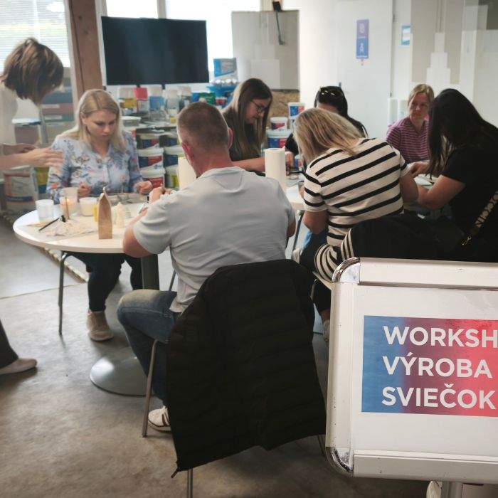 WORKSHOP - kurz výroby sviečok – kreatívny zážitok pre malé skupiny