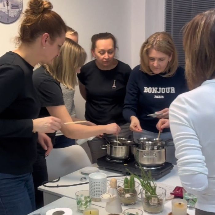 Kurz výroby prírodných sviečok v nádobách | Živý workshop | Trenčín