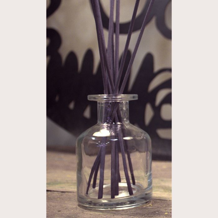 Sklenená alchymistická fľaška, číra, na difuzér, 140 ml