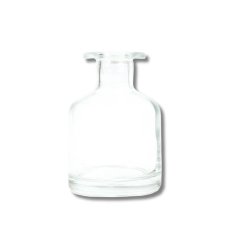 Sklenená alchymistická fľaška, číra, na difuzér, 140 ml
