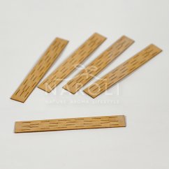 Drevené knôty perforované, dĺžka 100 mm, 5 ks