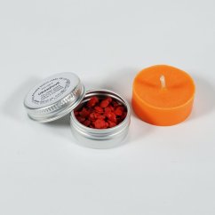 ORANŽOVÉ prírodné farbivo vosku, 4 g