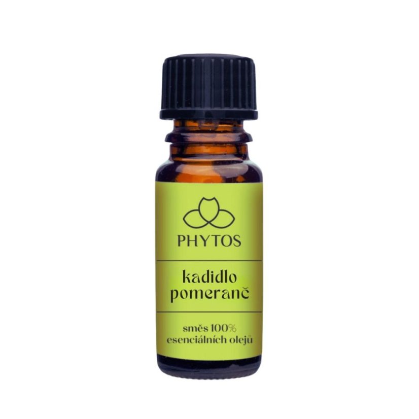 Kadidlo + pomaranč – zmes esenciálnych olejov, od Phytos, 10 ml