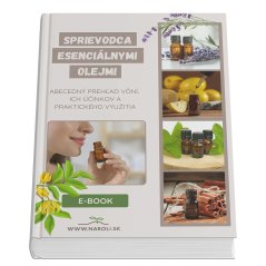E-book: Sprievodca esenciálnymi olejmi -  účinky a použitie od A po Z + bonusový kupón