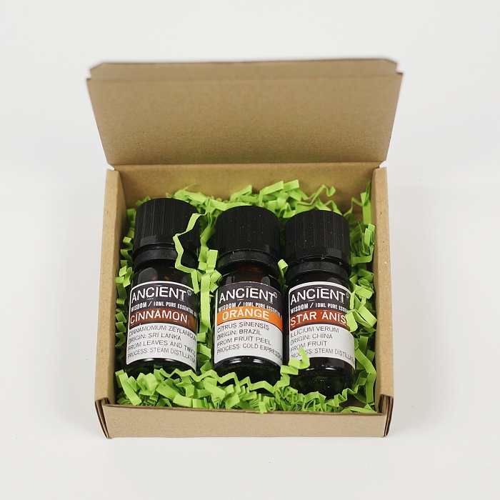 Esenciálne oleje VIANOČNÉ III. - darčeková sada