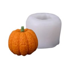 Silikónová forma na sviečku – guľatá tekvica